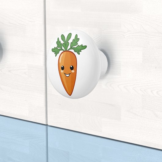 Friendly Carrot Keramische Knop