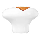 Friendly Carrot Keramische Knop (Zijkant)