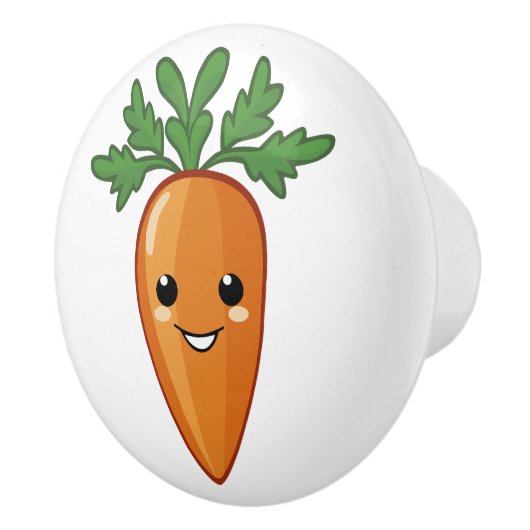 Friendly Carrot Keramische Knop (Rechts)