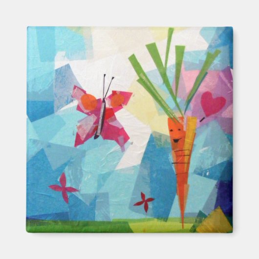 Friendly Carrot Magneet (Voorkant)