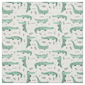 Friendly Crocodile Stof (Swatch)