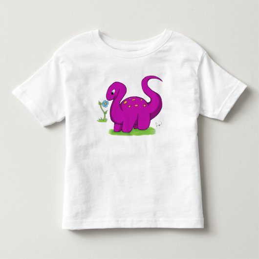 Friendly Dino (Kinder) Kinder Shirts (Voorkant)