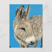 Friendly Donkey Painting Briefkaart (Voorkant)
