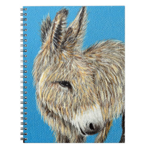 Friendly Donkey Painting Notitieboek