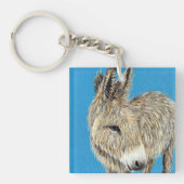 Friendly Donkey Painting Sleutelhanger (Voorkant)