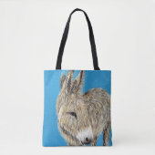 Friendly Donkey Painting Tote Bag (Voorkant)