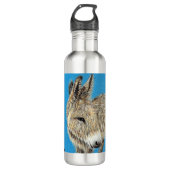 Friendly Donkey Painting Waterfles (Voorkant)