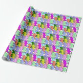 Friendly Dragons Cadeaupapier (Uitgerold)