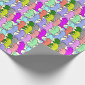 Friendly Dragons Cadeaupapier (Hoek)