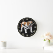 Friendly English Bulldog Wall Clock Ronde Klok (Huis)