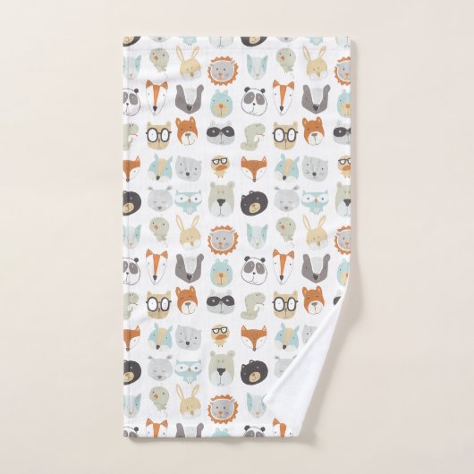 Friendly Faces | Portretten van stutdieren Bad Handdoek (Handdoek)