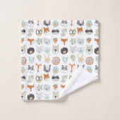 Friendly Faces | Portretten van stutdieren Bad Handdoek (Wasdoekje)