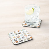 Friendly Faces | Portretten van stutdieren Bier Onderzetter (Rechterzijde)