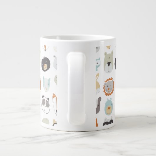 Friendly Faces | Portretten van stutdieren Grote Koffiekop (Achterkant)