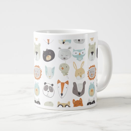 Friendly Faces | Portretten van stutdieren Grote Koffiekop (Voorkant rechts)