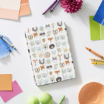 Friendly Faces | Portretten van stutdieren iPad Pro Cover<br><div class="desc">Deze waterverf print bevat schattige diergezichten | Door June Erica Vess</div>
