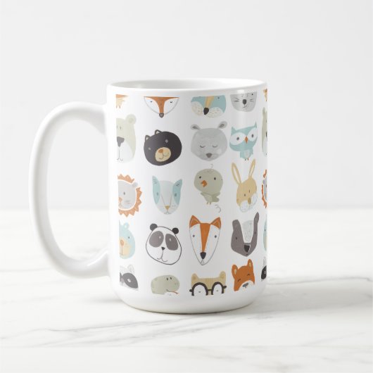 Friendly Faces | Portretten van stutdieren Koffiemok (Links)