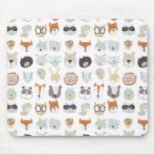 Friendly Faces | Portretten van stutdieren Muismat (Voorkant)