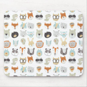 Friendly Faces   Portretten van stutdieren Muismat