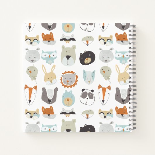 Friendly Faces | Portretten van stutdieren Notitieboek (Achterkant)