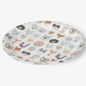 Friendly Faces | Portretten van stutdieren Papieren Bordje (Gekanteld)