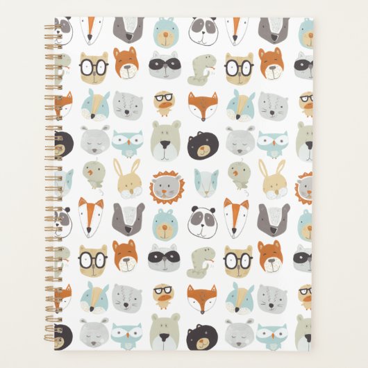 Friendly Faces | Portretten van stutdieren Planner (Voorkant)