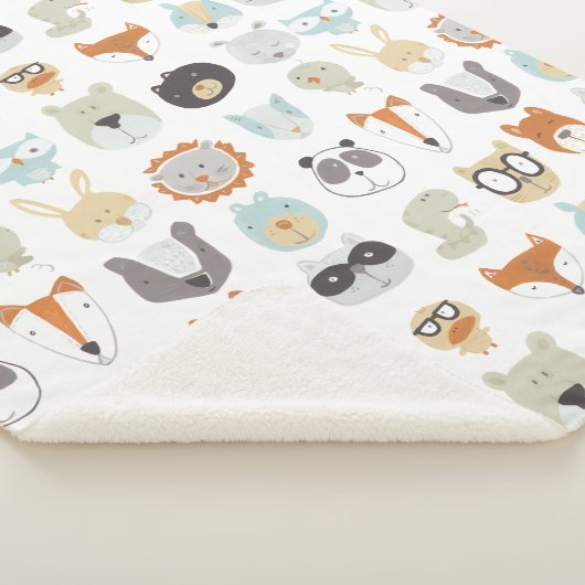 Friendly Faces | Portretten van stutdieren Sherpa Deken (3/4)