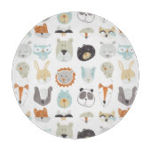 Friendly Faces | Portretten van stutdieren Snijplank (Voorkant)