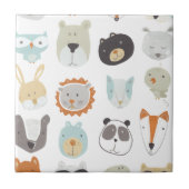 Friendly Faces | Portretten van stutdieren Tegeltje (Voorkant)