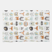 Friendly Faces | Portretten van stutdieren Theedoek (Horizontaal)