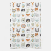 Friendly Faces | Portretten van stutdieren Theedoek (Verticaal)