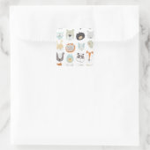 Friendly Faces | Portretten van stutdieren Vierkante Sticker (Tas)