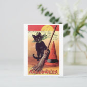 Friendly Fairy  Halloween Briefkaart (Staand voorkant)