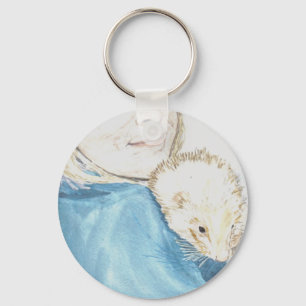 "Friendly Ferret"-Sleutelhanger Sleutelhanger