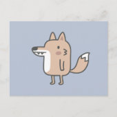 Friendly Fox Briefkaart (Voorkant)