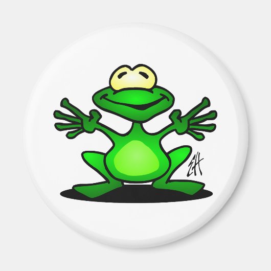 Friendly Frog Magneet (Voorkant)