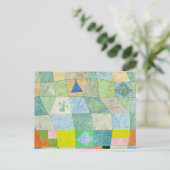 Friendly Game, 1933, ingediend door Paul Klee Briefkaart (Staand voorkant)