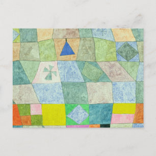 Friendly Game, 1933, ingediend door Paul Klee Briefkaart