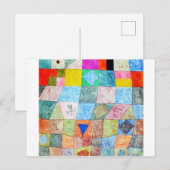 Friendly Game, Paul Klee Briefkaart (Voorkant / Achterkant)
