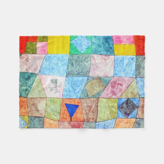 Friendly Game, Paul Klee Fleece Deken (Voorkant (Horizontaal))