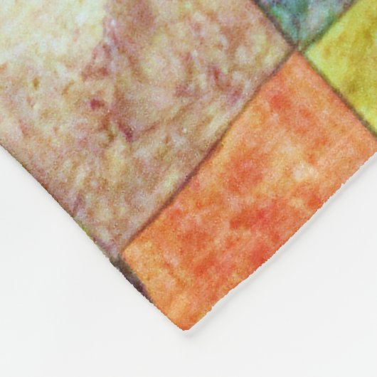 Friendly Game, Paul Klee Fleece Deken (Hoek)