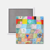 Friendly Game, Paul Klee Magneet (Voorkant / Achterkant)