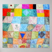 Friendly Game, Paul Klee Poster (Voorkant)
