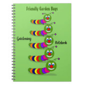 Friendly Garden Bug Ladder Green Notitieboek (Voorkant)