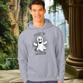 Friendly Ghost - Ghostin' Around Retro Design Hoodie