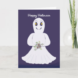 Friendly Ghost Halloween voor kinderen Kaart