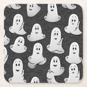 Friendly Ghost Kartonnen Onderzetters (Voorkant)