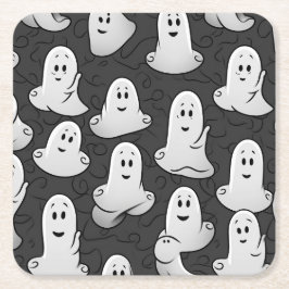 Friendly Ghost Kartonnen Onderzetters