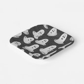 Friendly Ghost Papieren Bordje (Gebogen)