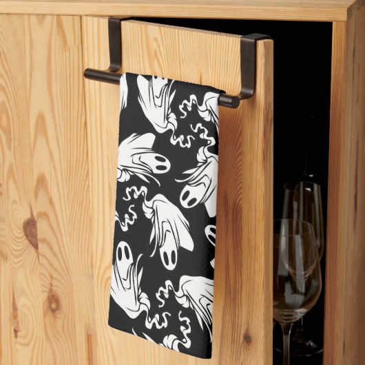 Friendly Ghosts Halloween Theedoek (Derde Gevouwen)